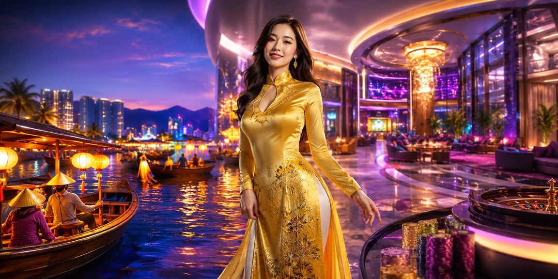 Không khí giải trí và theo dõi kèo thể thao tại Nha Trang trong trang phục áo dài truyền thống
